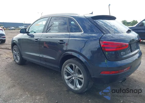 2015 Audi Q3 2.0T Premium Plus from USA, damaged, VIN WA1GFCFSXFR009553